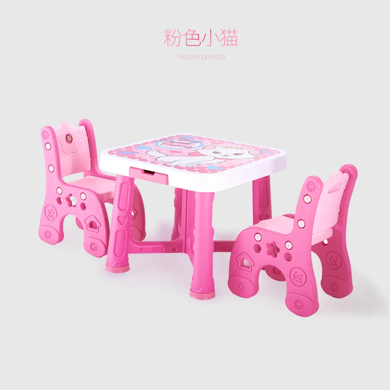 New Type Wholesale Children Tables Plastic Child Study Furniture