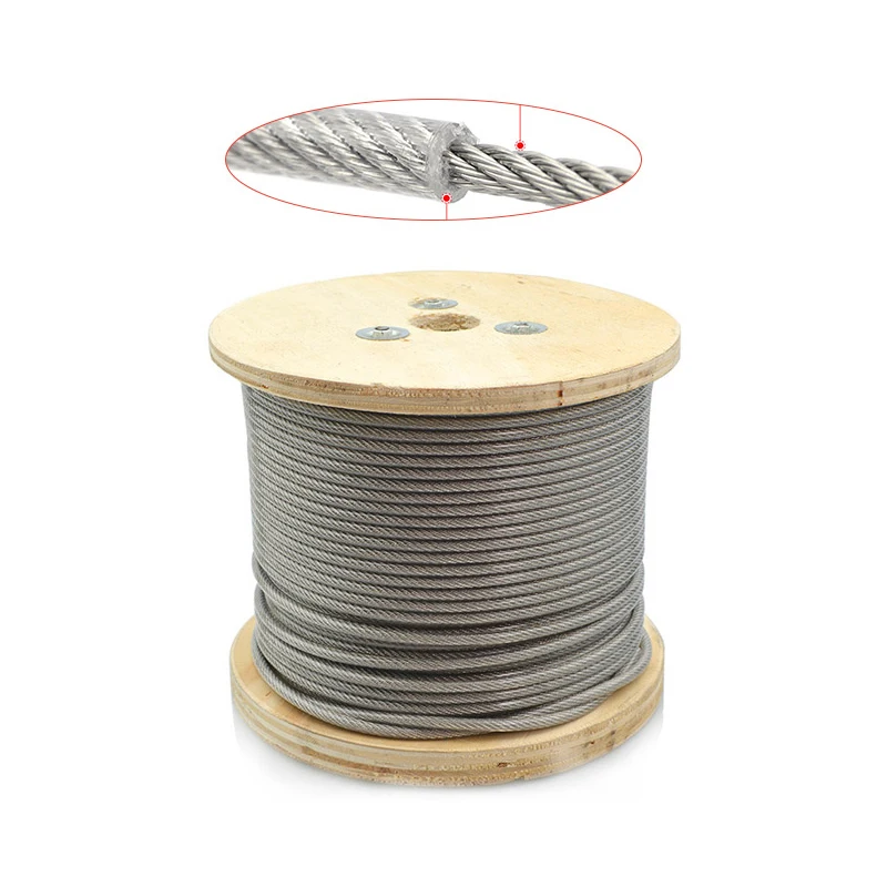 Hot Sell Manufacture Rope Wire 12mm 14mm 16mmSteel Cable Rope 6x12+7FC Galvanized Steel Wire Rope