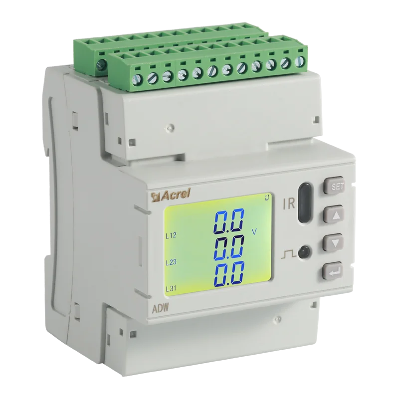 ADW210 Multi-circuit IoT Smart Energy Meter Three Phase 5A 100A 400A or 600A AC with external CTs Meter Din Rail