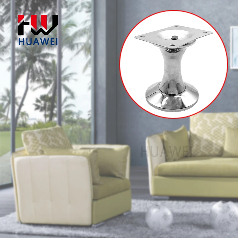 HUAWEI Furniture Hardware Accessories Vintage Design Small Vase Bottom Sofa Feet Couch Furniture Leg
