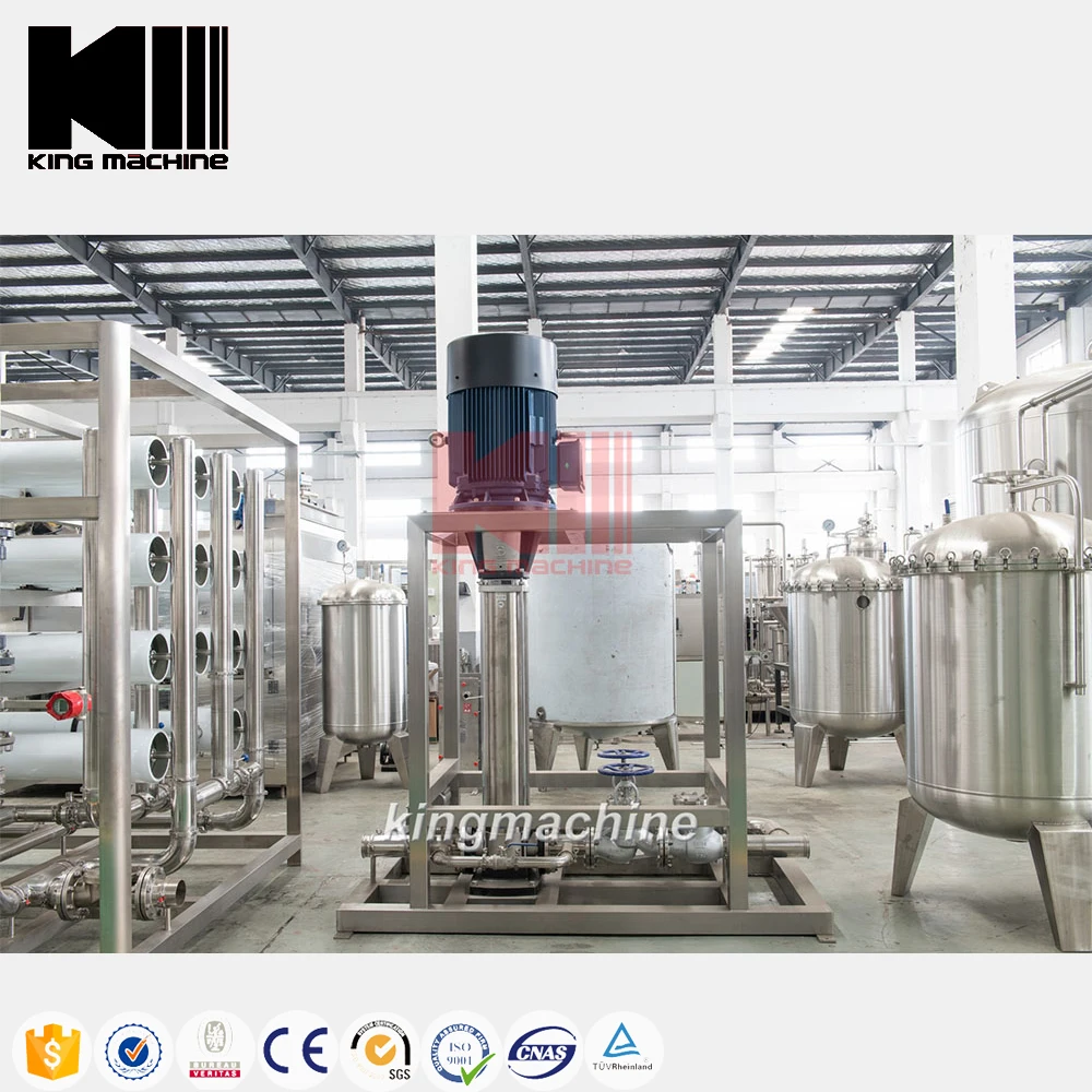 Automatic control 500L stainless steel reverse osmosis drinking pure water purification systems