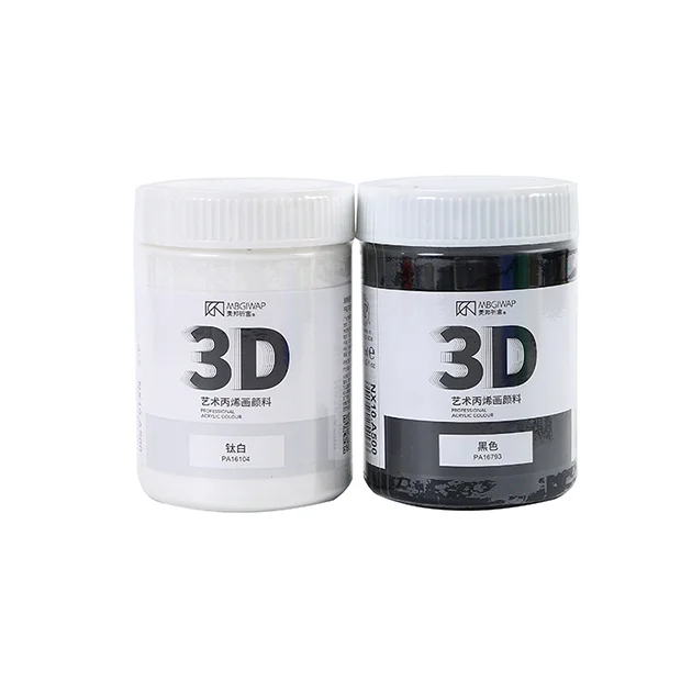 Professional acrylic colors 500ml Art rangers high quality 3D artist acrylic paint color for art drawing