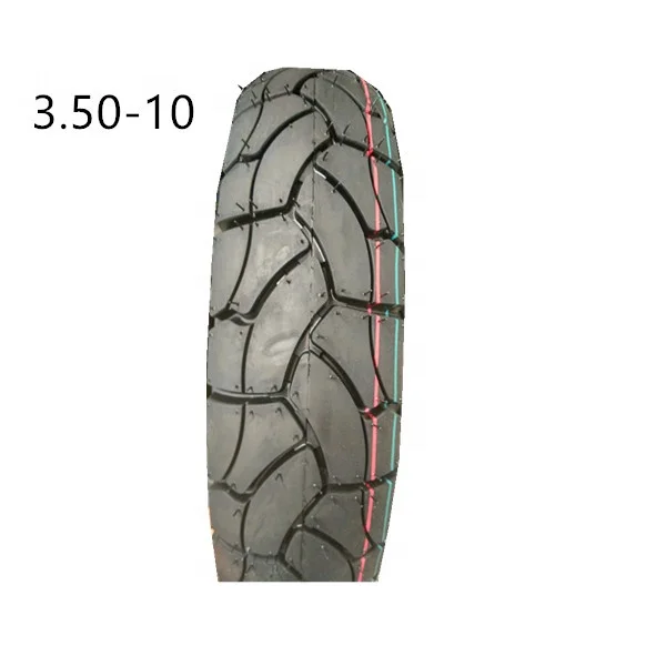Motorcycle Tubeless Tire For Sale 10inch Motorcycle Tire Scooter Tire 3.50-10 (own factory)