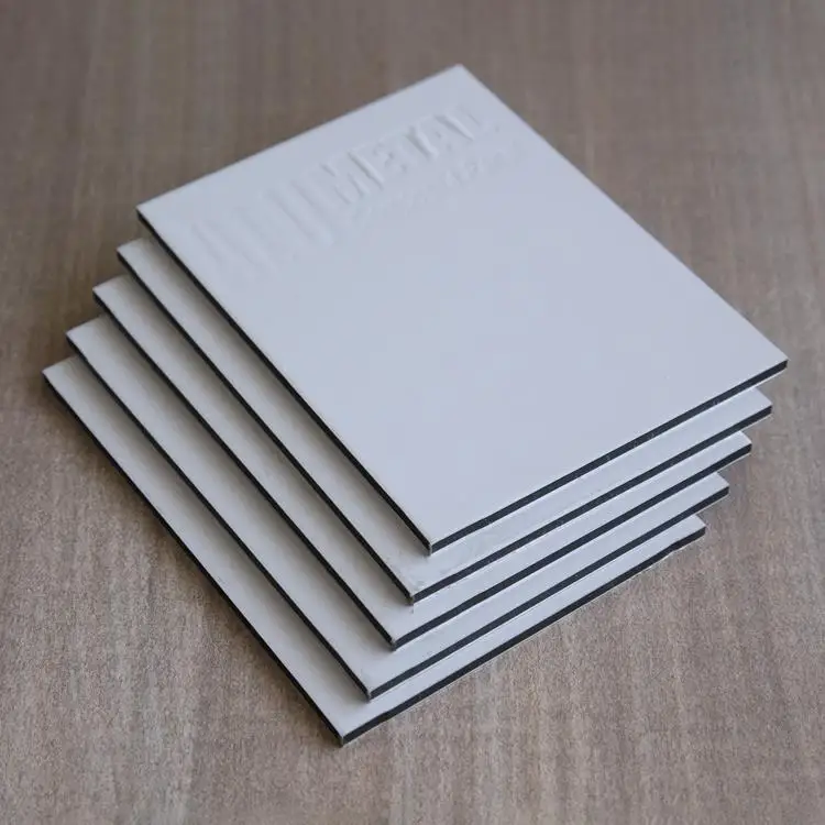 High quality PVDF PE ACP ACM Anodized board aluminium composite panel 3mm 4mm price supplier honeycomb core plate
