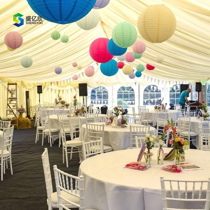 Factory Customized Size Party Tent Long Span Aluminum Transparent Wedding Tent for Event