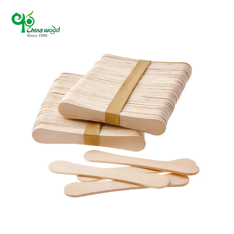 Yada Natural Birch Wooden Ice Cream Spoon Disposable Magnum Ice Cream Stick Suitable for Automatic Machine