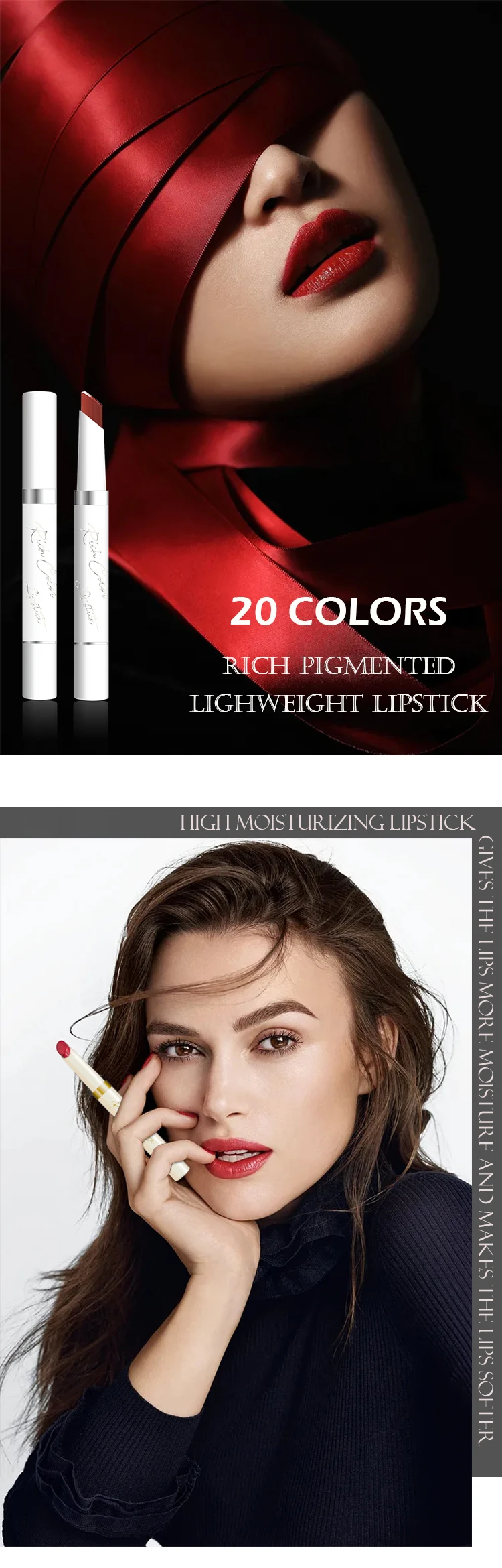 highly pigmented lipstick