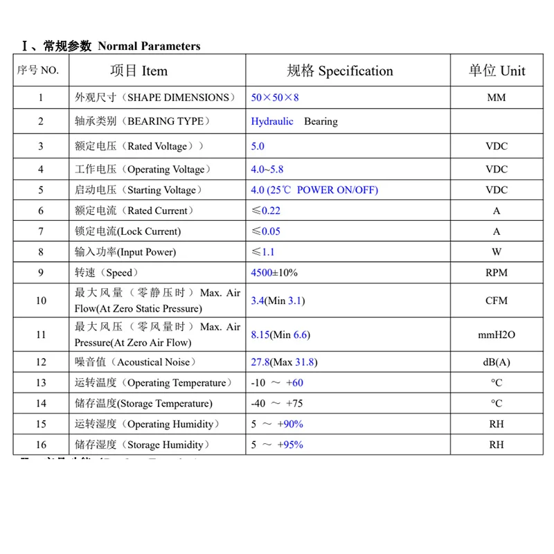 50*50*8mm 5008 5V 12V dc mini centrifugal fan drone fan mirco brushless blowers centrifugal fans blowers