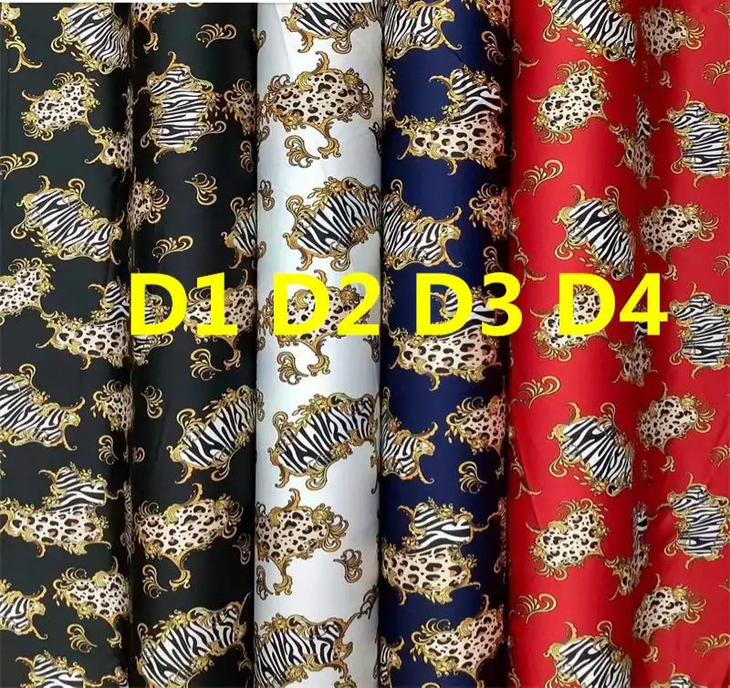 Оптовая продажа, полиэфирная шелковая атласная ткань с цветочным принтом на заказ, дешевая атласная ткань, шелковая ткань для платья