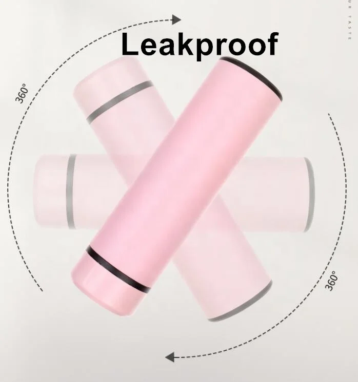 Smart Water Bottle Stainless Steel Vacuum Double Wall Flask Reminder Smart Thermos Cup With Temperature Display