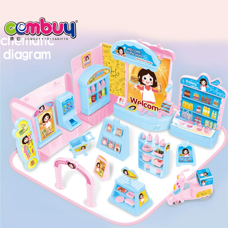 Fashion store pretend play shopping vending kids toy grocery store
