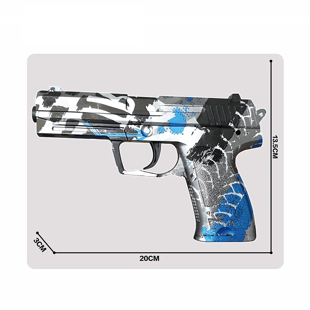 Weapon Toys USP  Soft Water Bullet Blaster Gun Electric toy shooting Gun toy Real Gun