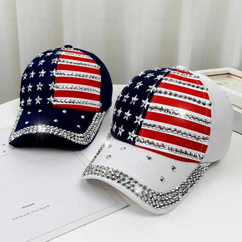 Diamond setting Baseball Caps New style Pure Men and Women Sun Hat Rhinestone Hats Snapback Cap hip-hop Hat