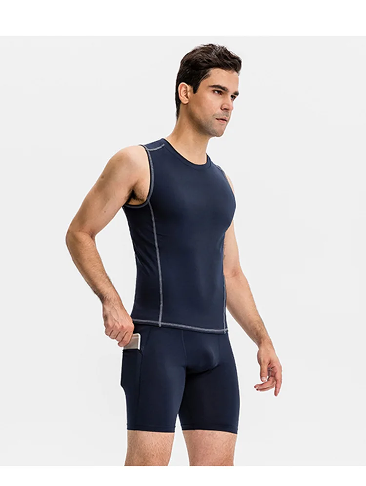 Wholesale Bulk Cheap Price Mens Gym Running Shorts OEM Custom Compression Tights Fitness High elastic Men Sport Shorts