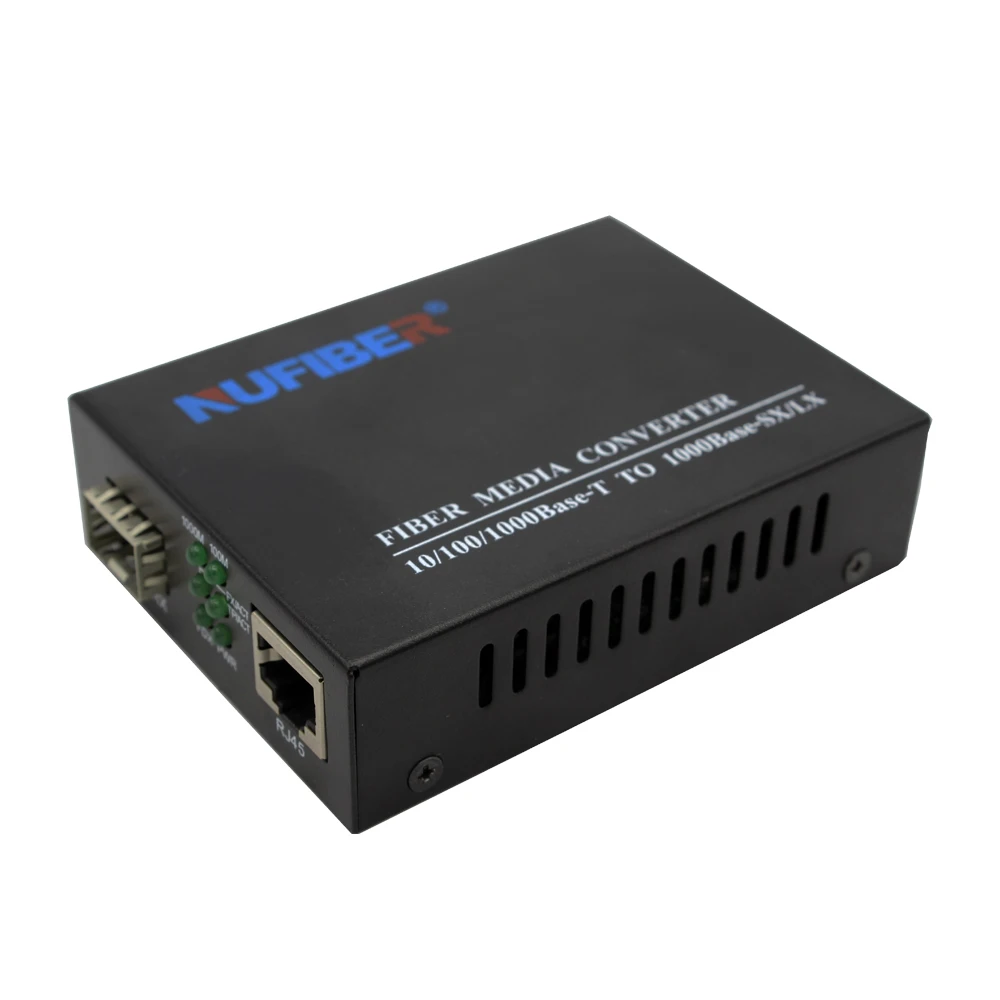 OEM SFP медиаконвертер 1*10/100/1000Base-Tx 1 * 1000Base-Fx слот Без конвертер