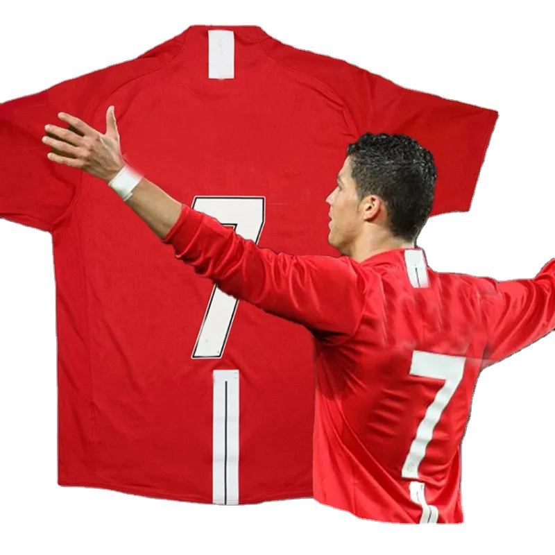 Quick Dry/ Breathable Thailand Quality 2021 Manchester New Season Ronaldo Football Jersey (1600340142029)