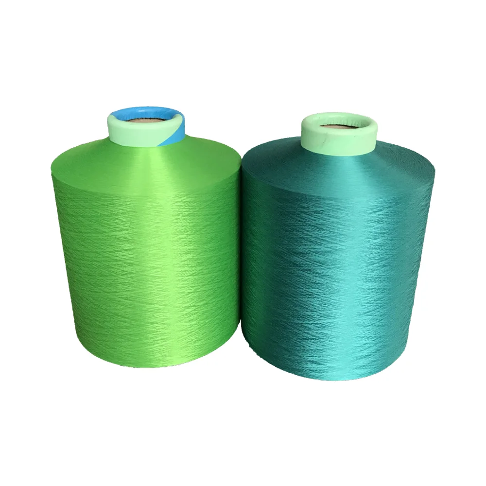 100% dyed viscose rayon yarn 120D/1 viscose rayon filament yarn