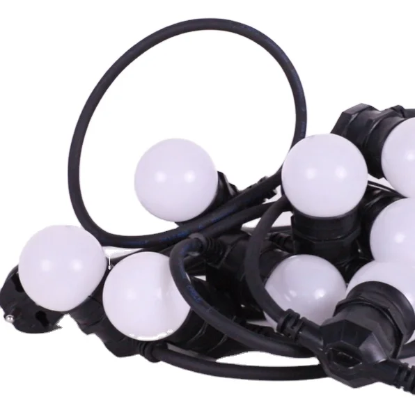 High-voltage high-brightness bulb light string E27 linear lamp holder holiday light string