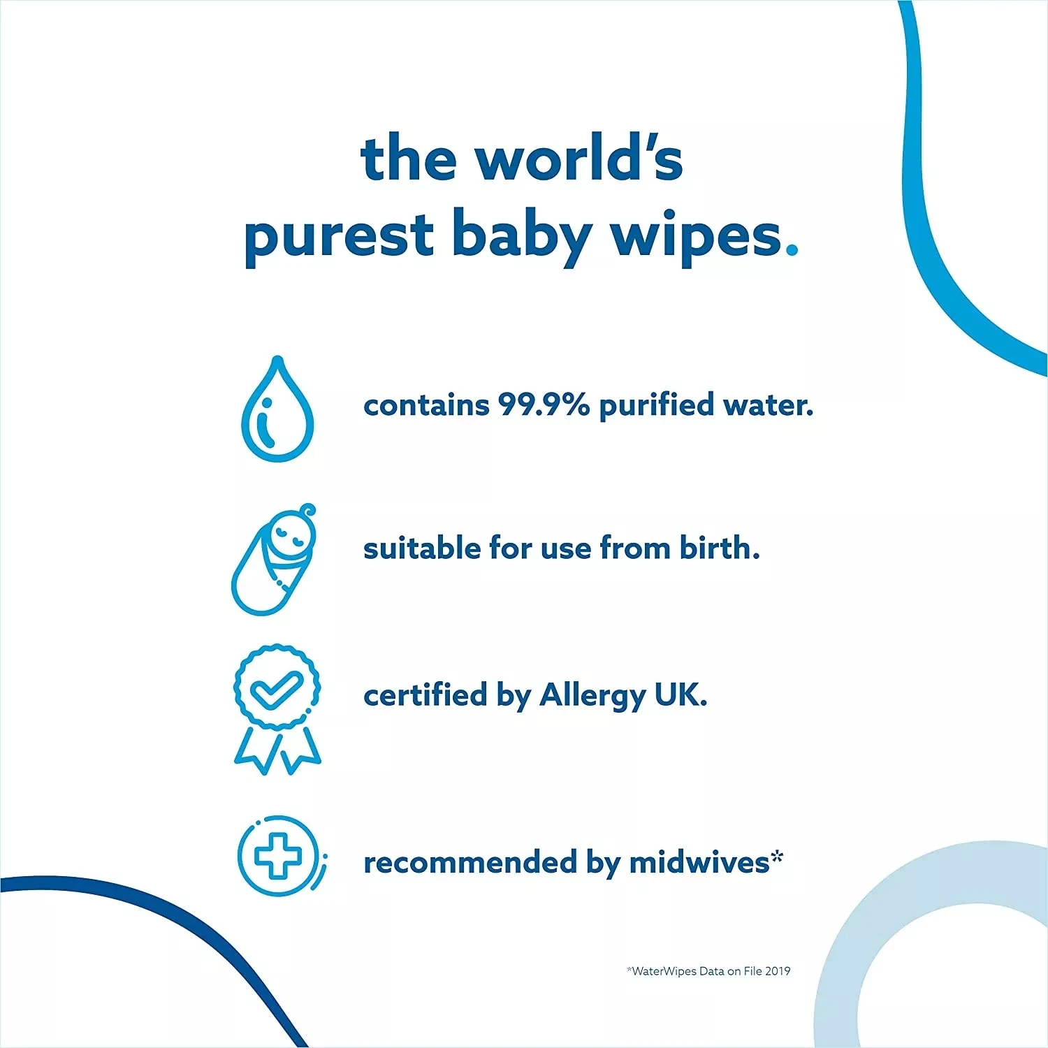 Newborn Biodegradable Unscented Sensitive Organic Pure Water Customized Disposable Baby Cleaning Wet-wipes
