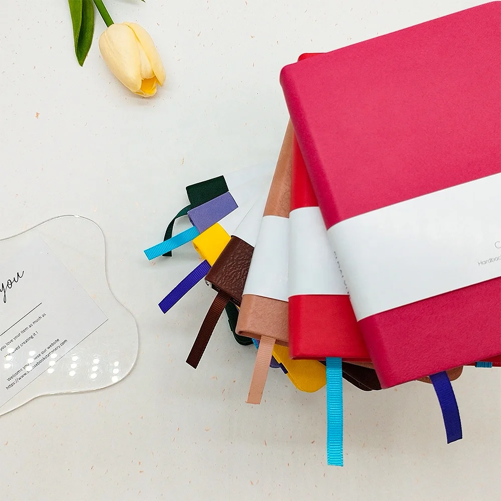 2024 Diary Hardcover Notebook PU Leather A5 Planner Custom Printing Cute Notebook