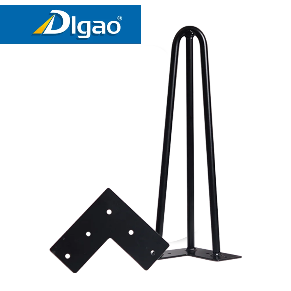 Modern iron metal sofa leg merchant brushed nickel metal furniture conference table legs