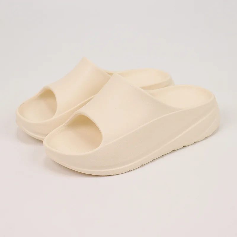 2024 New Summer Platform EVA Slippers with Massage Feature Thick Bottom Non-Slip Bathroom Home Slippers Wholesale