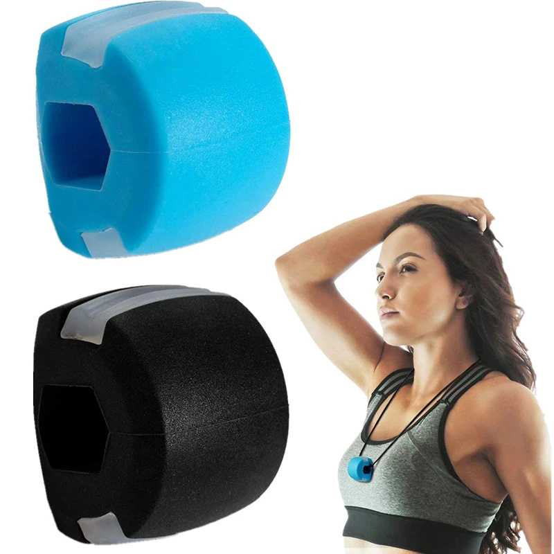 
Cheap Define Face Jawliner Fitness Jawline Trainer Ball Device Neck Chin Exercise Tool Jaw Exerciser Retainer 