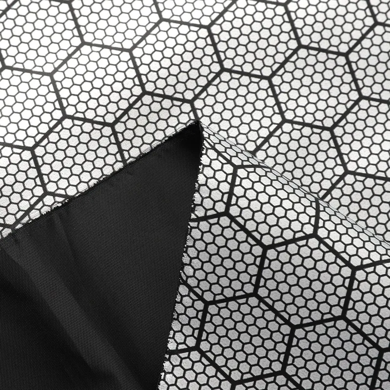 wholesale thermal insulation conductive graphene pu leather fabric uesd for garment lining