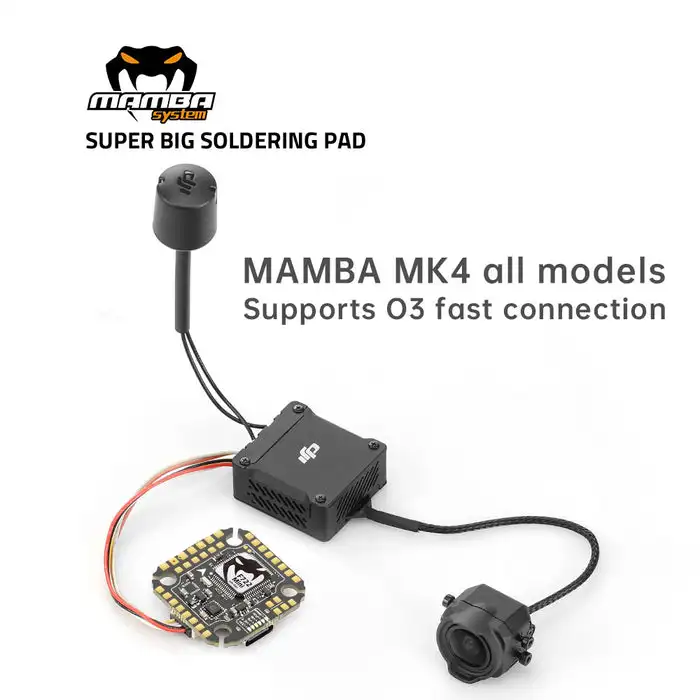 MAMBA MK4 F405 мини-Контроллер полета 20 мм/м2 оснащен гироскопом BMI270