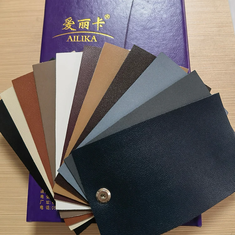 Leather Microfiber Material Fabric Pu Leather Synthetic Leather For Handbag Sofa