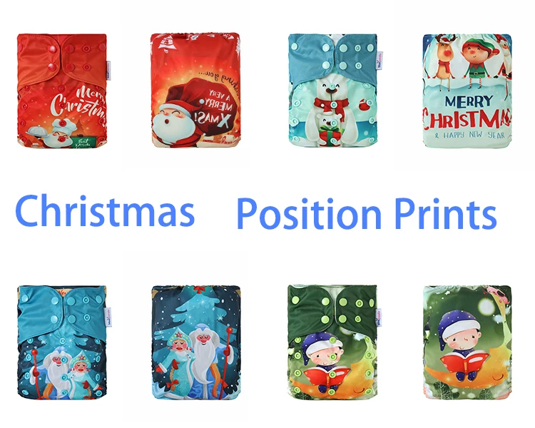 Wholesale customized organic bamboo pul coated baby cloth diaper baby reusable washable diaper cloth diapers