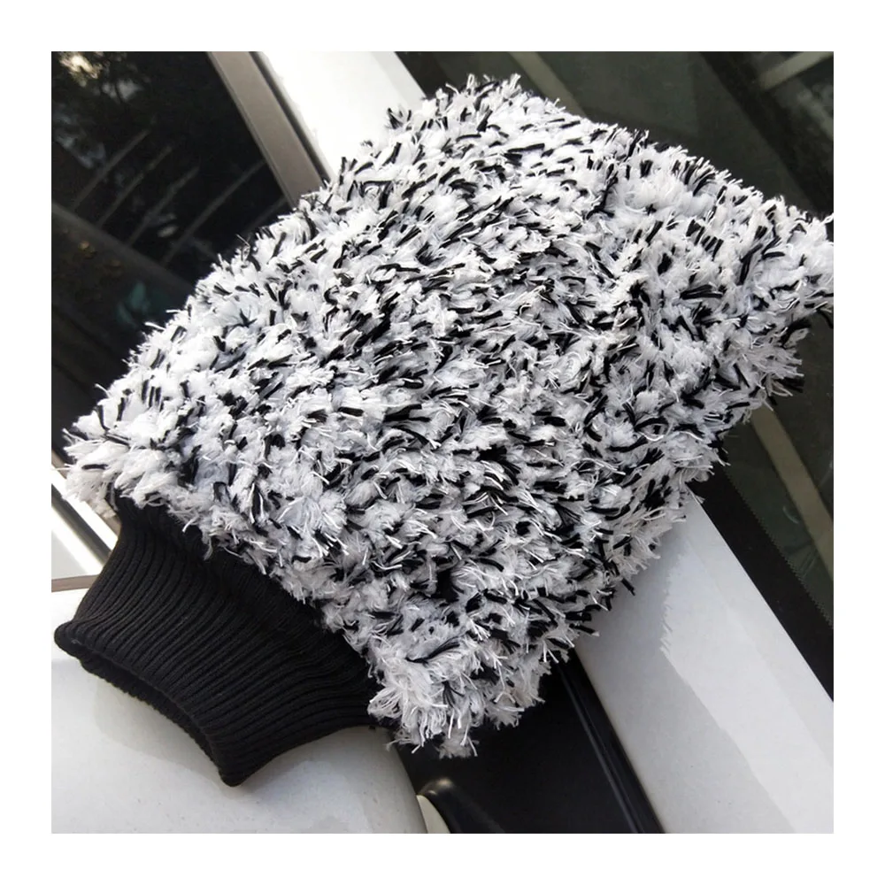 Best car wash mitt glove 18x28cm washing glove car light-weight car cleaning gloves