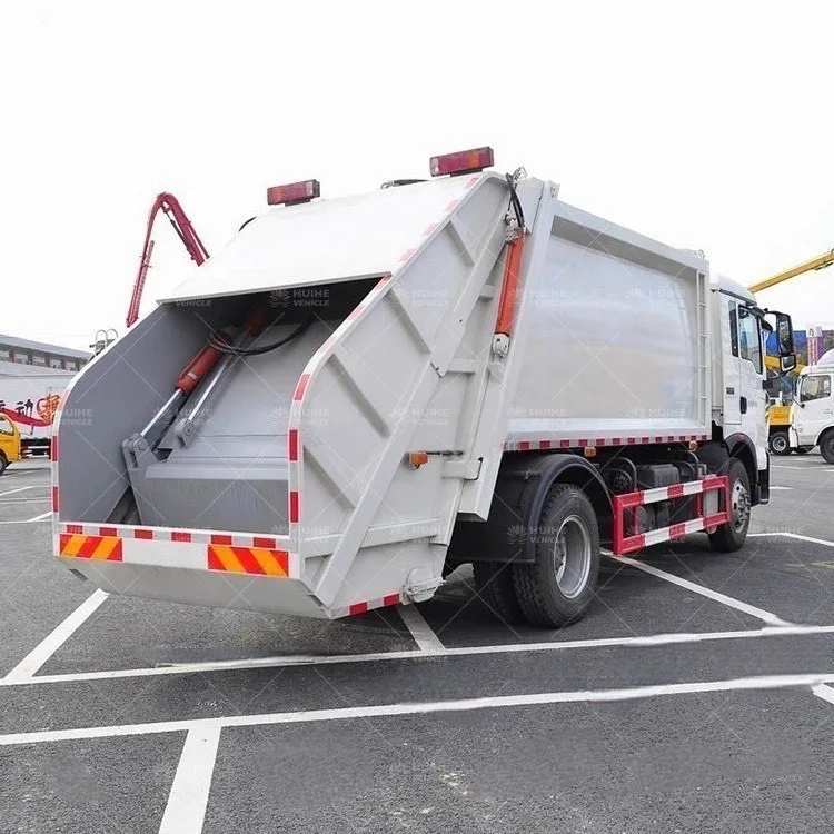 HOWO4X2 б/у 10m3 12m3 14m3 сбора мусора truckgarbage