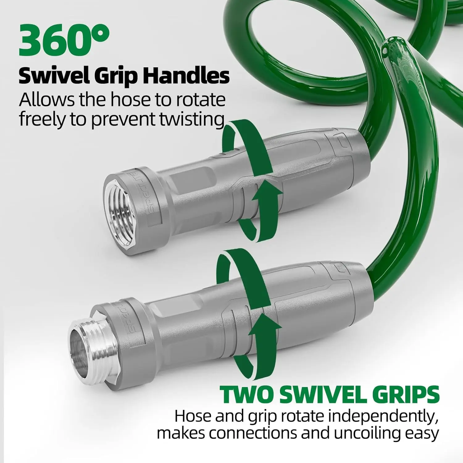 High Quality Wholesale Flexible Retractable Hose Hybrid Polymer Garden Coiled Water Hose