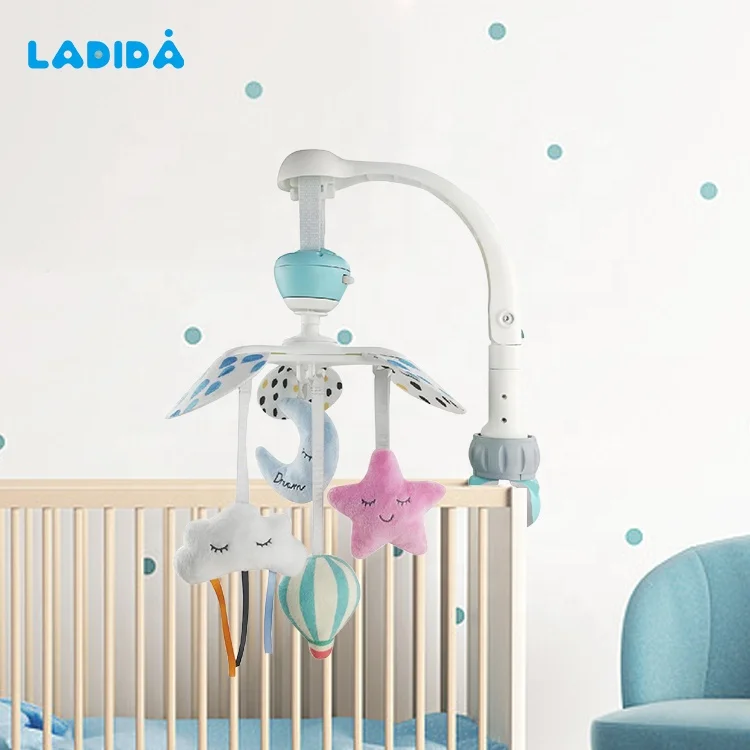 Eco-Friendly Baby Bed Bell Foldable And Portable Mobile Babies Baby Felt Mobile Toys