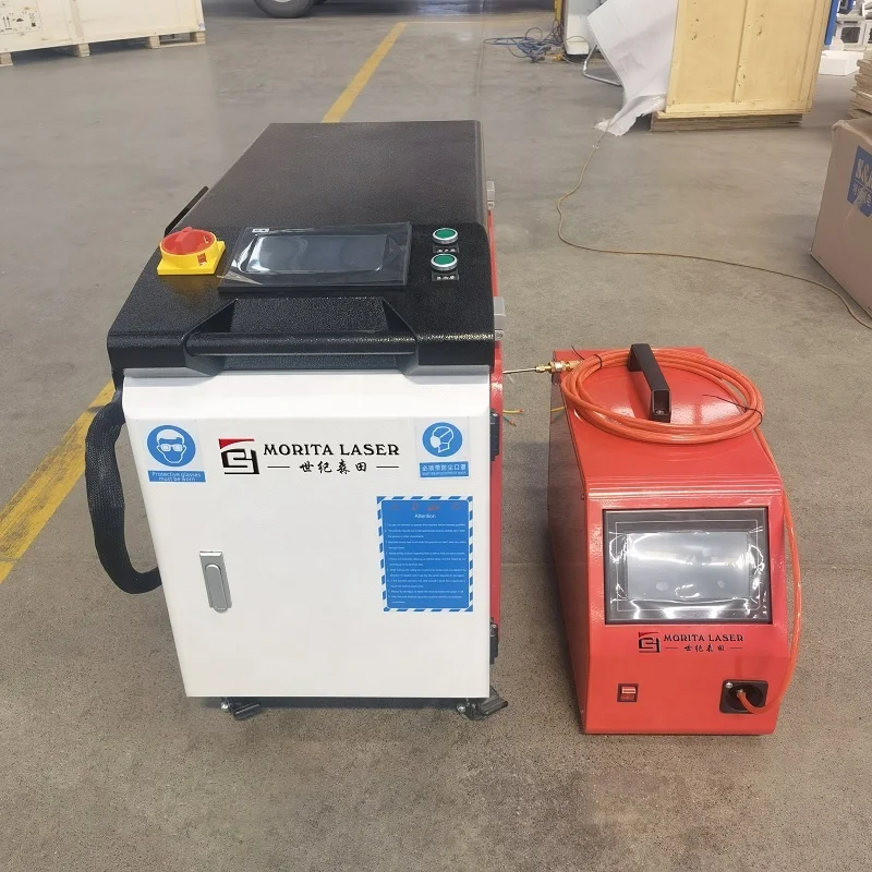 Hot Selling Handheld Fiber Laser Welding Equipment Chinese Manufactory 1kw Laser Machine for Cabinet, Windows, Doors Industry