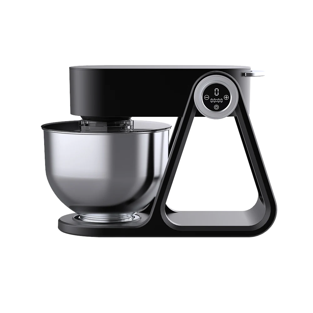 2023 Electric Dough Mixer with 6 Speeds LCD Screen Timing  1500W 5L Planetary Aid Kitchen Robot Stand Mixer