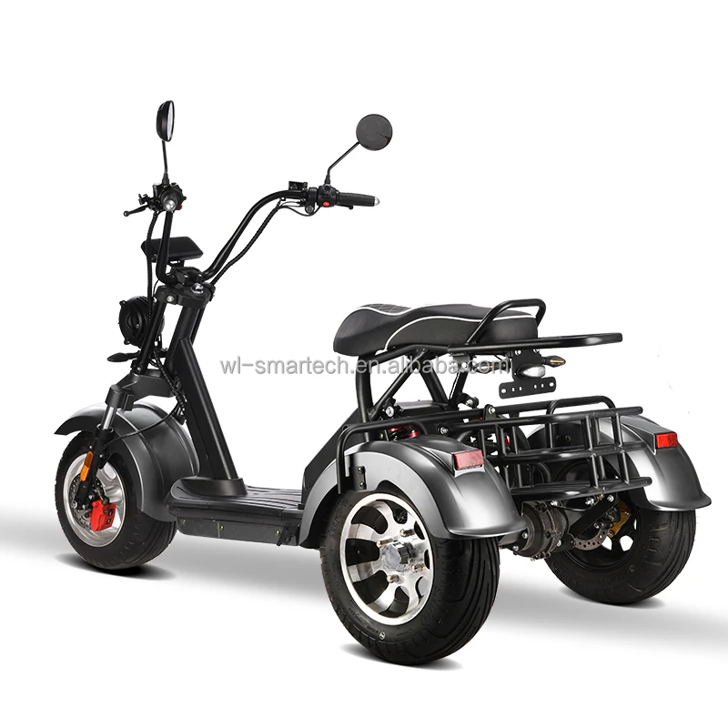 Electric Tricycles for the disabled and adults with 2000w 60v 20ah battery Electric Scooter adult tricycle