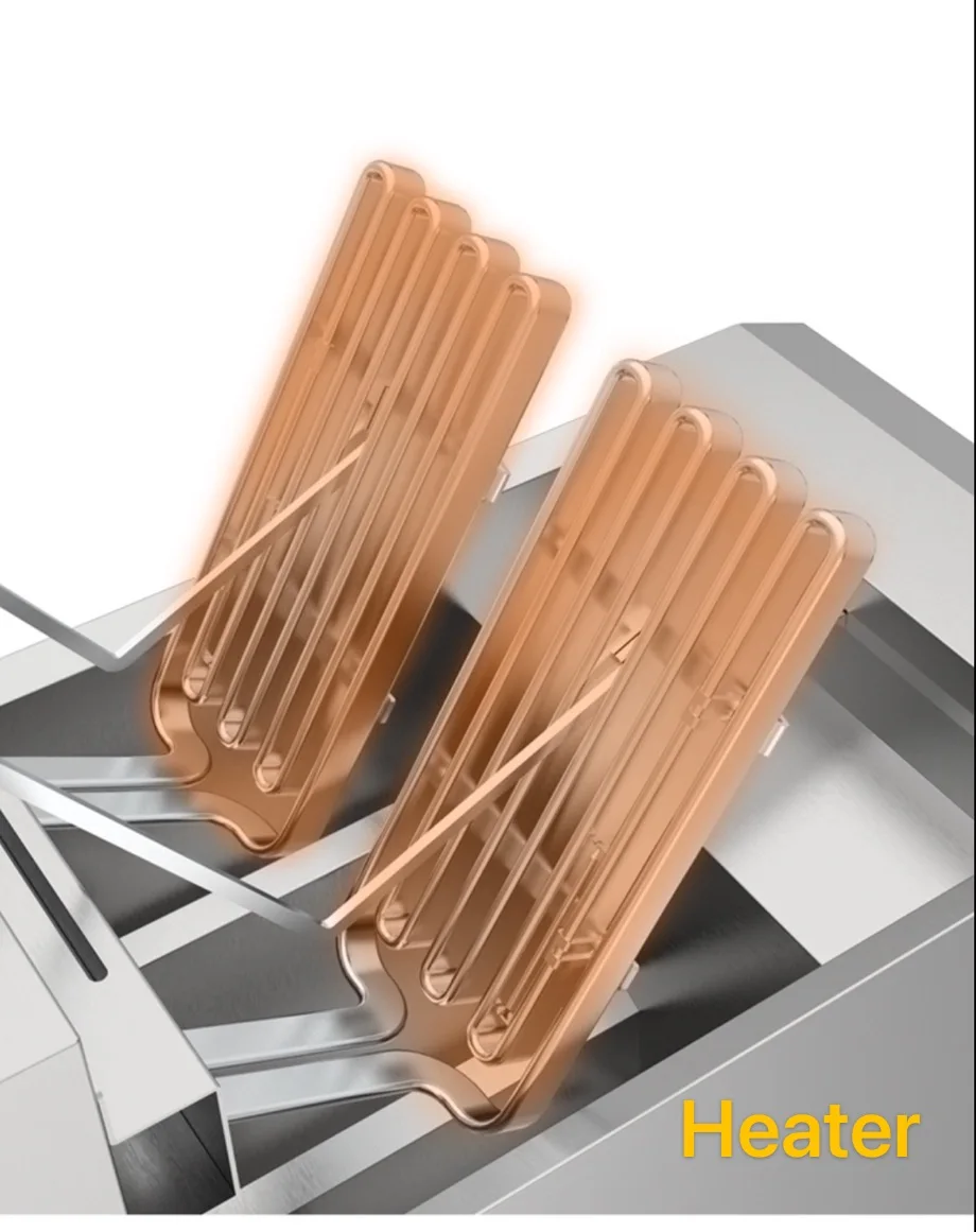 Fried chicken fryer /Electric deep fryer/Chicken Open fryer with oil filter