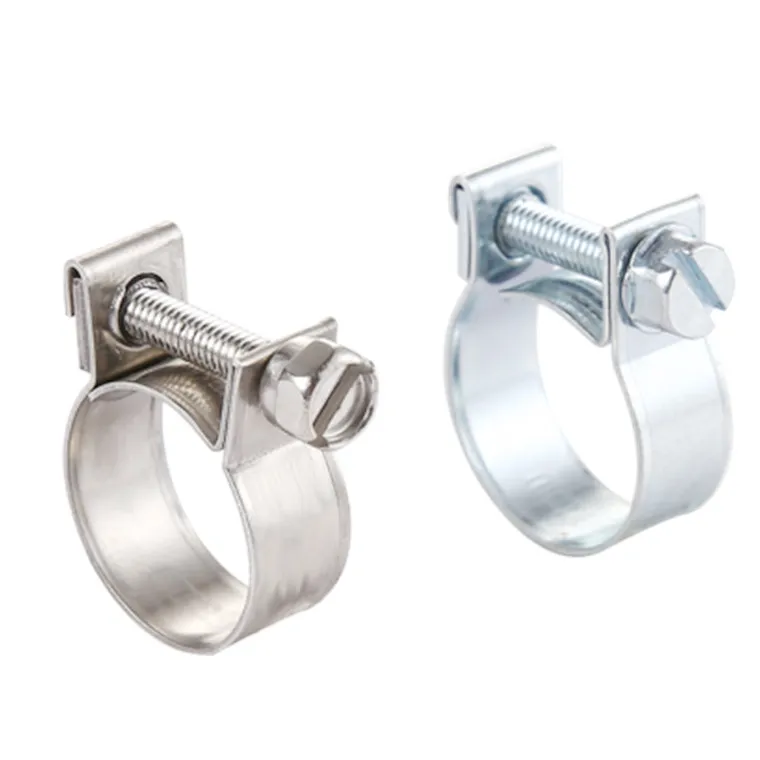 China new design mini heavy duty stainless steel 201 304 clamp metal hose clamps