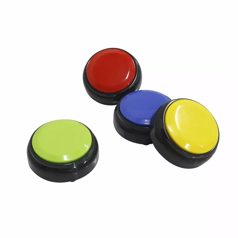 Custom OEM ODM logo function Large Size Talking Button Clock talking wall clock- for The Blind Elderly or Visually impaired ROHS