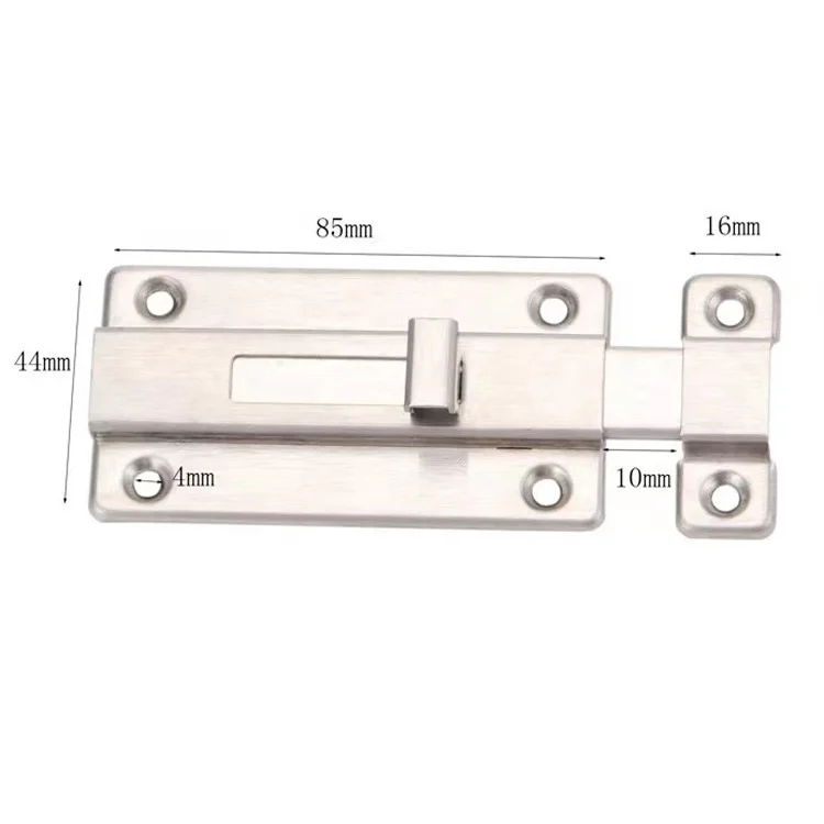 
Factory Supply Stainless Steel Double-headed Latch Door Lock 