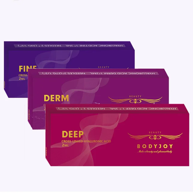 
Good Quality HA Dermal Filler Hyaluronate Acid Gel 2ml for Lip Enhancement 