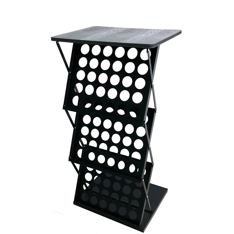 Manufacturing factory sales best price Tabletop Brochure Holder Display Show for libraries shopping malls bookstores