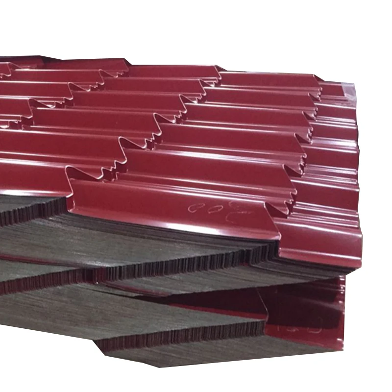 Prepainted Trapezoidal Metal Price Color Corrugated Roofing Galvanized Roof Steel Sheet