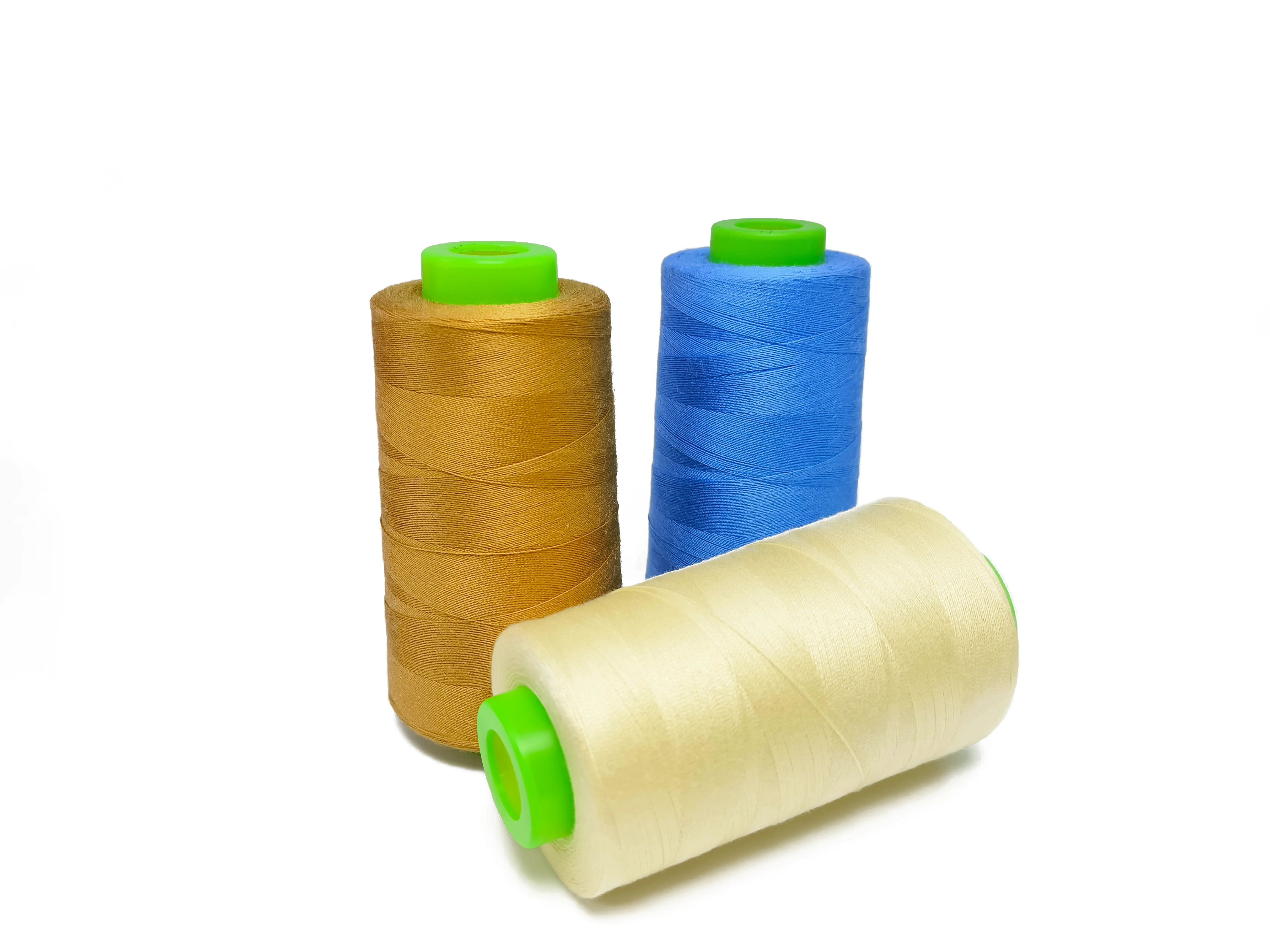 Polyester Dyed PP24/2 Core Spun sewing thread 2000 Meters Factory direct wholesale for Garments and Sewing Machines