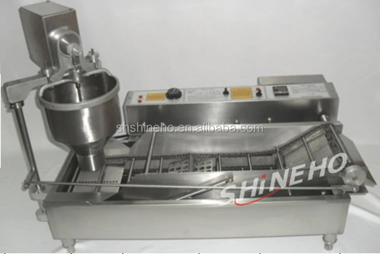 SHINEHO Germany Deutstandard 6 Rows Electric Stainless Steel 304 Mini Automatic Donut