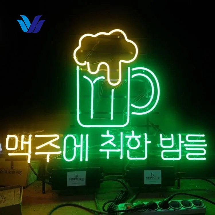 Hongsen Custom neon mushroom lamp anime kaltus neon lights decoration