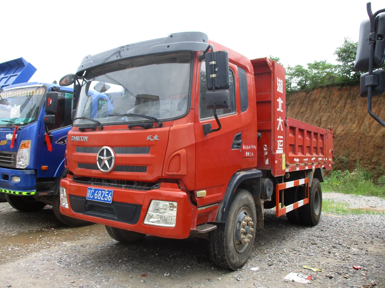 
DAYUN 160HP 4X2 DUMP TRUCK construction tipper truck for sale small 
