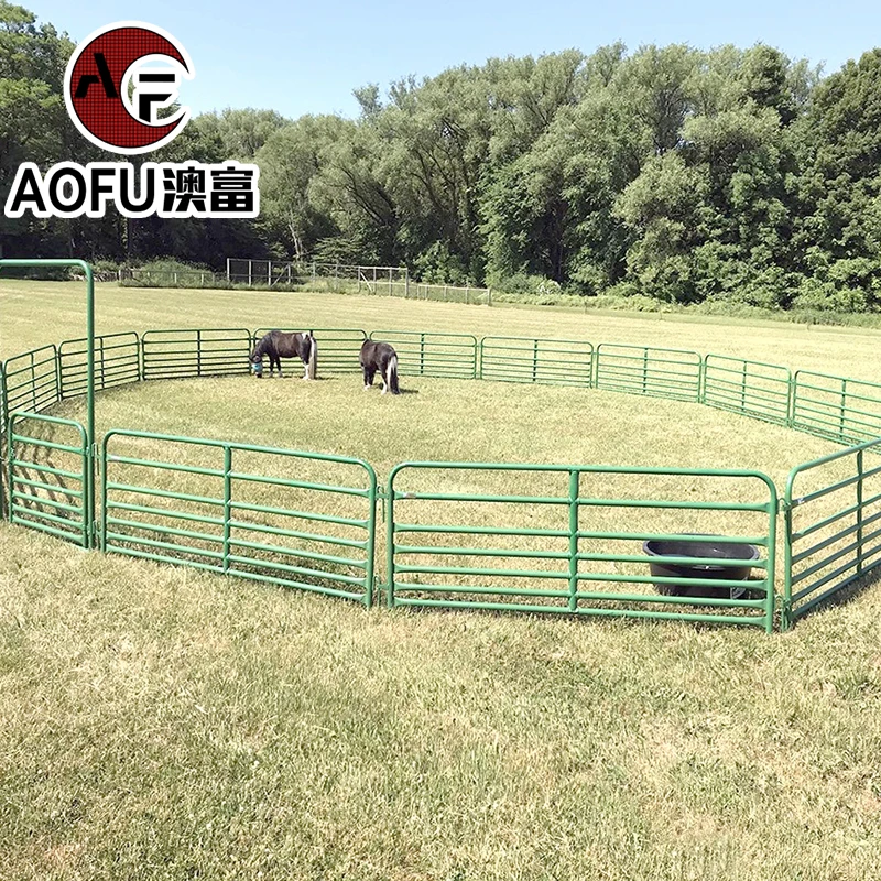 Welded Hot Dipped Galvanized Fence Cattle Panel livestock goat/cattle/horse corral fence panel for pasture farm